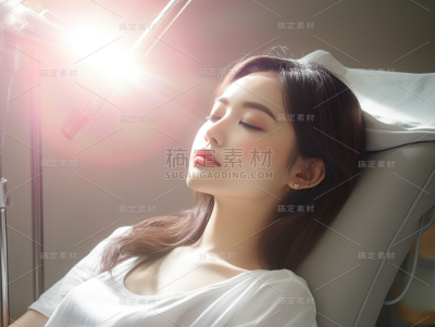 美容女模特人像