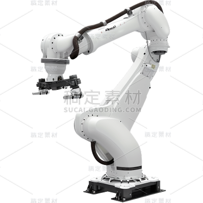 科技风通用实景智能机器手臂元素素材