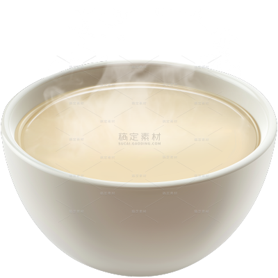 饮品系列一碗豆浆贴纸 