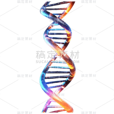 3D基因系列彩色染色体贴纸