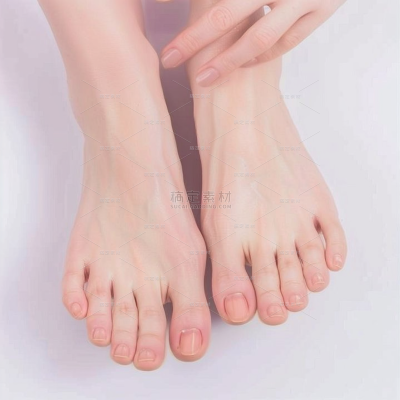 人体部位写实光滑脚部特写