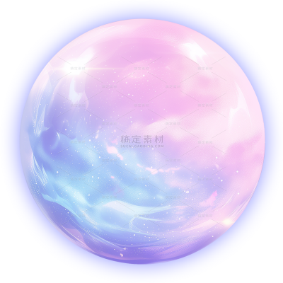 宇宙系列水彩绚丽颜色星球