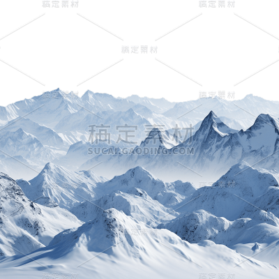 写实风山脉静态贴纸