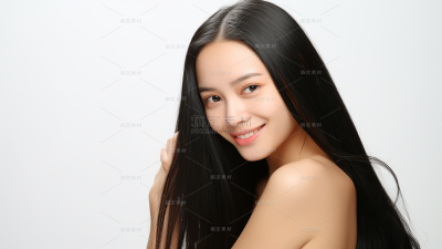 美发模特人像