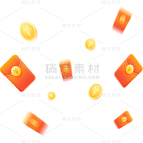 简约促销活动折扣电商漂浮红包