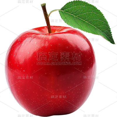 果蔬-通用-写实完整苹果/果切贴纸