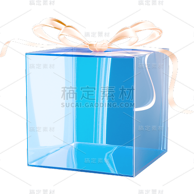 618年中大促通用3D立体C4D开放礼盒元素素材
