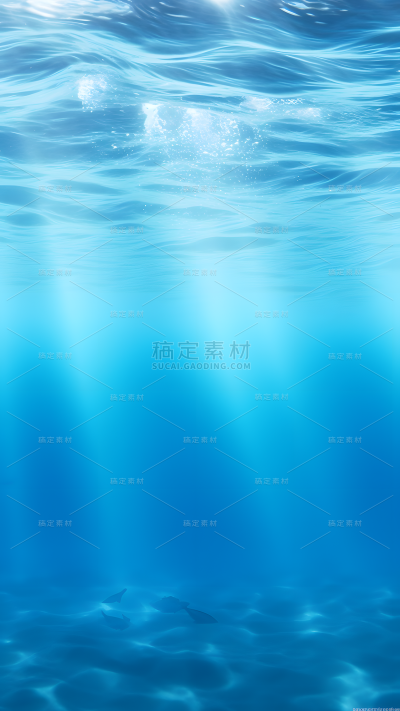 水下海洋背景