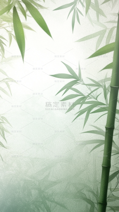 植物系列古风植物意境感场景背景