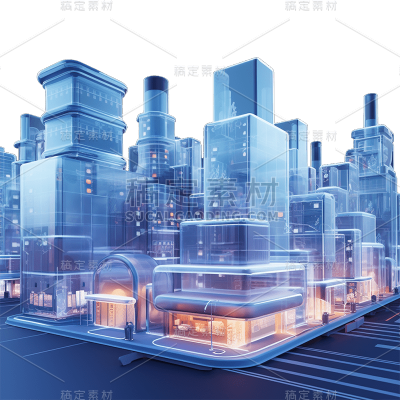 3D立体三维科技城市