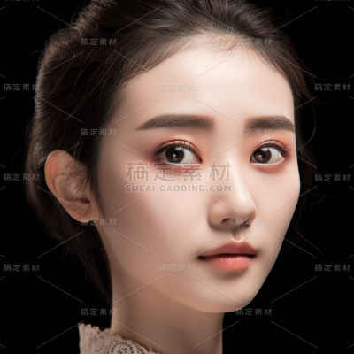 美妆彩妆睫毛人像