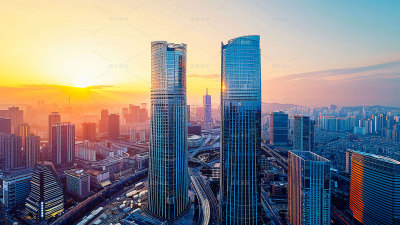 常规通用城市风光背景图片