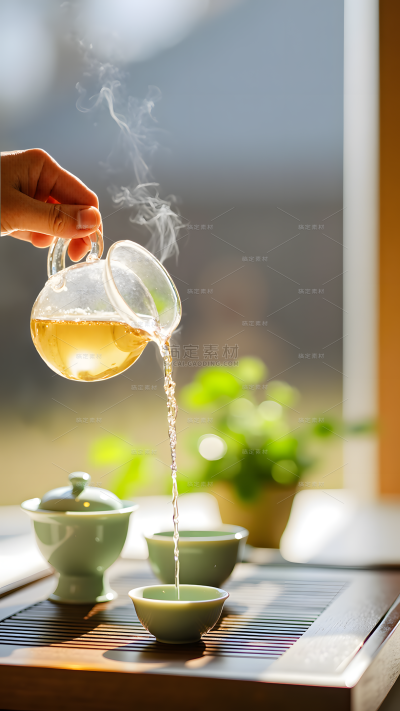 饮品系列泡茶倒茶图片（td）