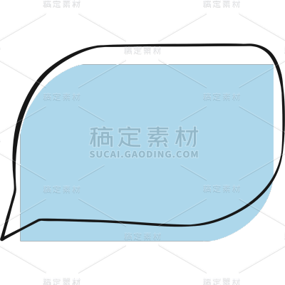 对话框气泡框聊天框文本框