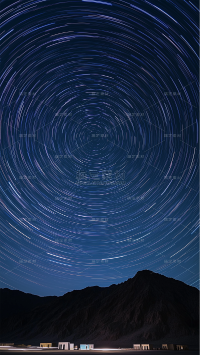 宇宙系列写实流星天空自然景色图片
