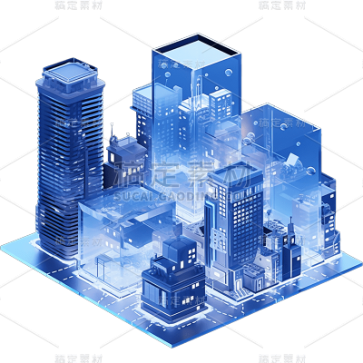 3D立体三维科技城市