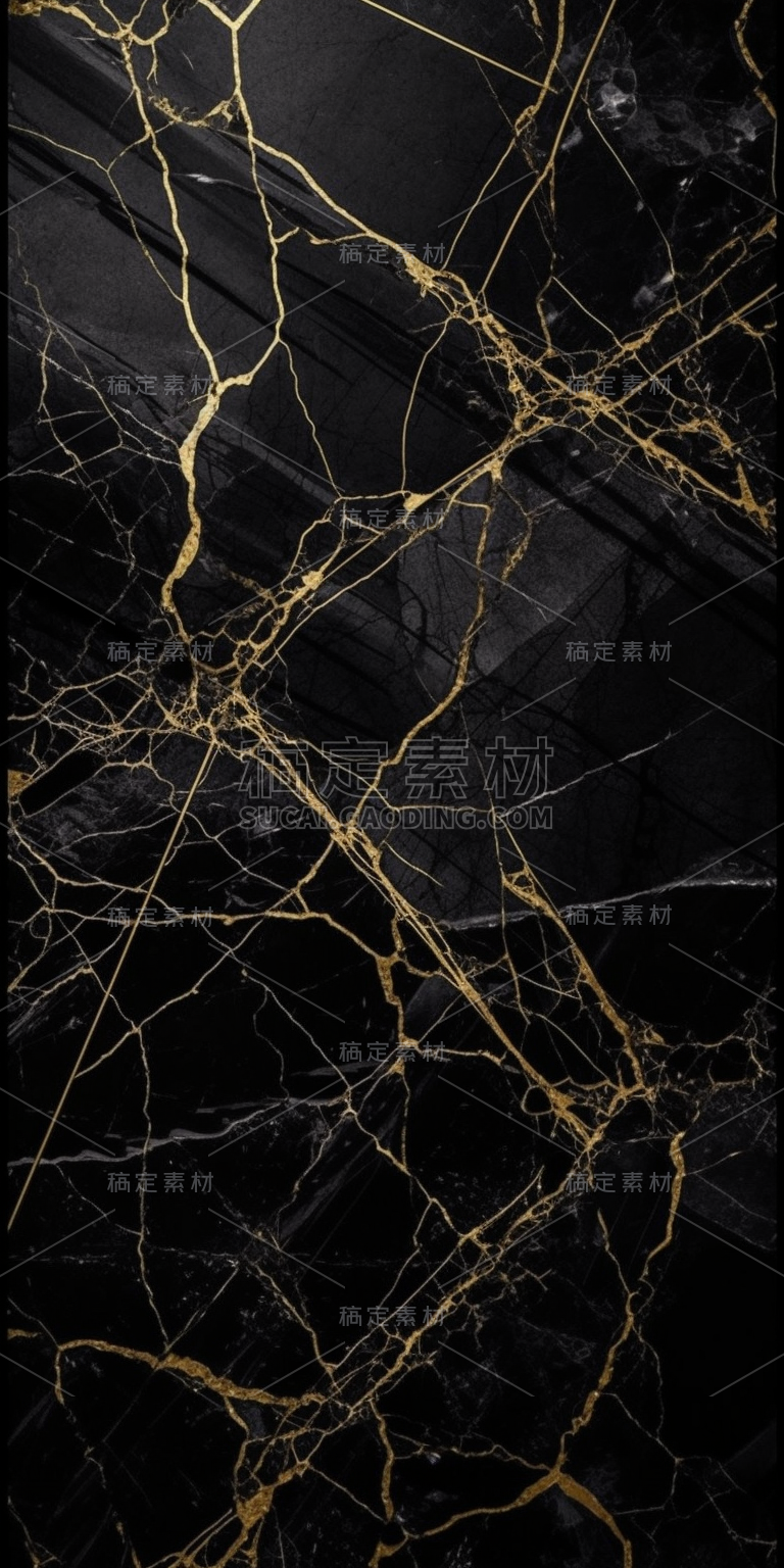 黑金色大理石纹理背景