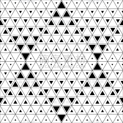 通用-点画效果渐变式样矢量三角形几何形状用贴纸几何系列
