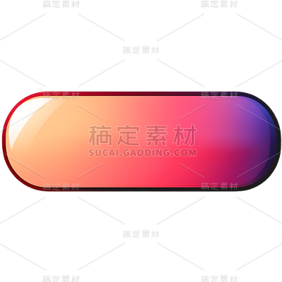 矢量红色按钮免抠元素