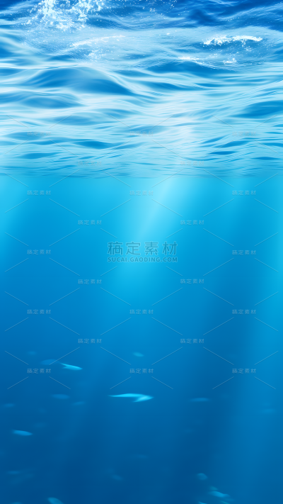 水下海洋背景