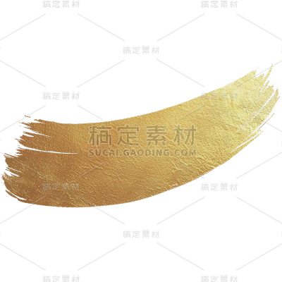 中国风通用烫金笔刷元素素材