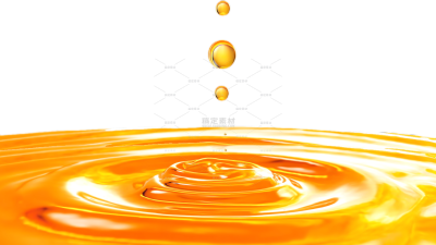 常规内容-装饰系列金色水花水面元素