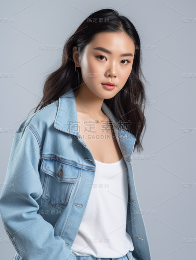 服装服饰女模特