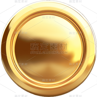 3D金币贴纸
