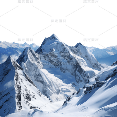 写实风山脉静态贴纸