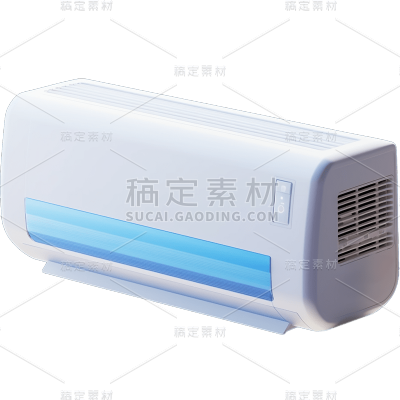 立体风空调物品贴纸
