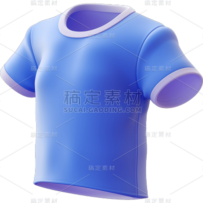 服饰服装3D立体C4D衣服T恤冬季夏季卫衣外套元素素材