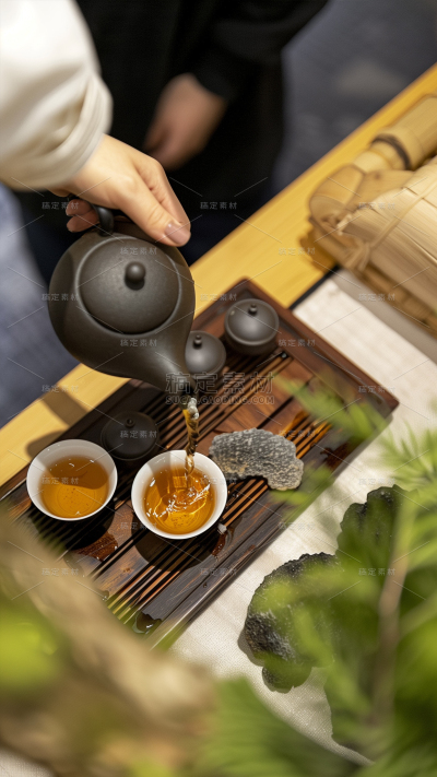 常规系列实景茶饮品通用背景素材