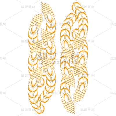 图标系列插画风麦穗图标（td）
