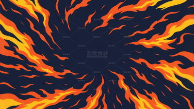 背景系列动态感漫画彩色插画背景（td）