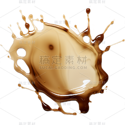咖啡渍免抠png元素素材