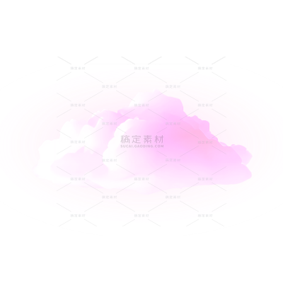 风光系列梦幻感粉紫色云彩