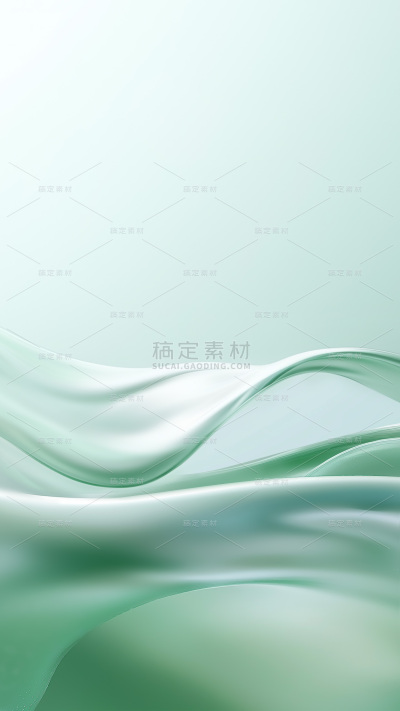 背景系列绸缎清透流动感背景
