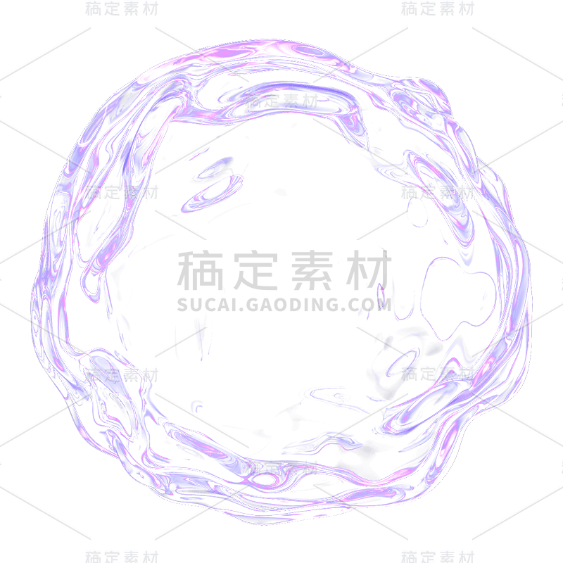 简约透明气泡泡泡水泡元素