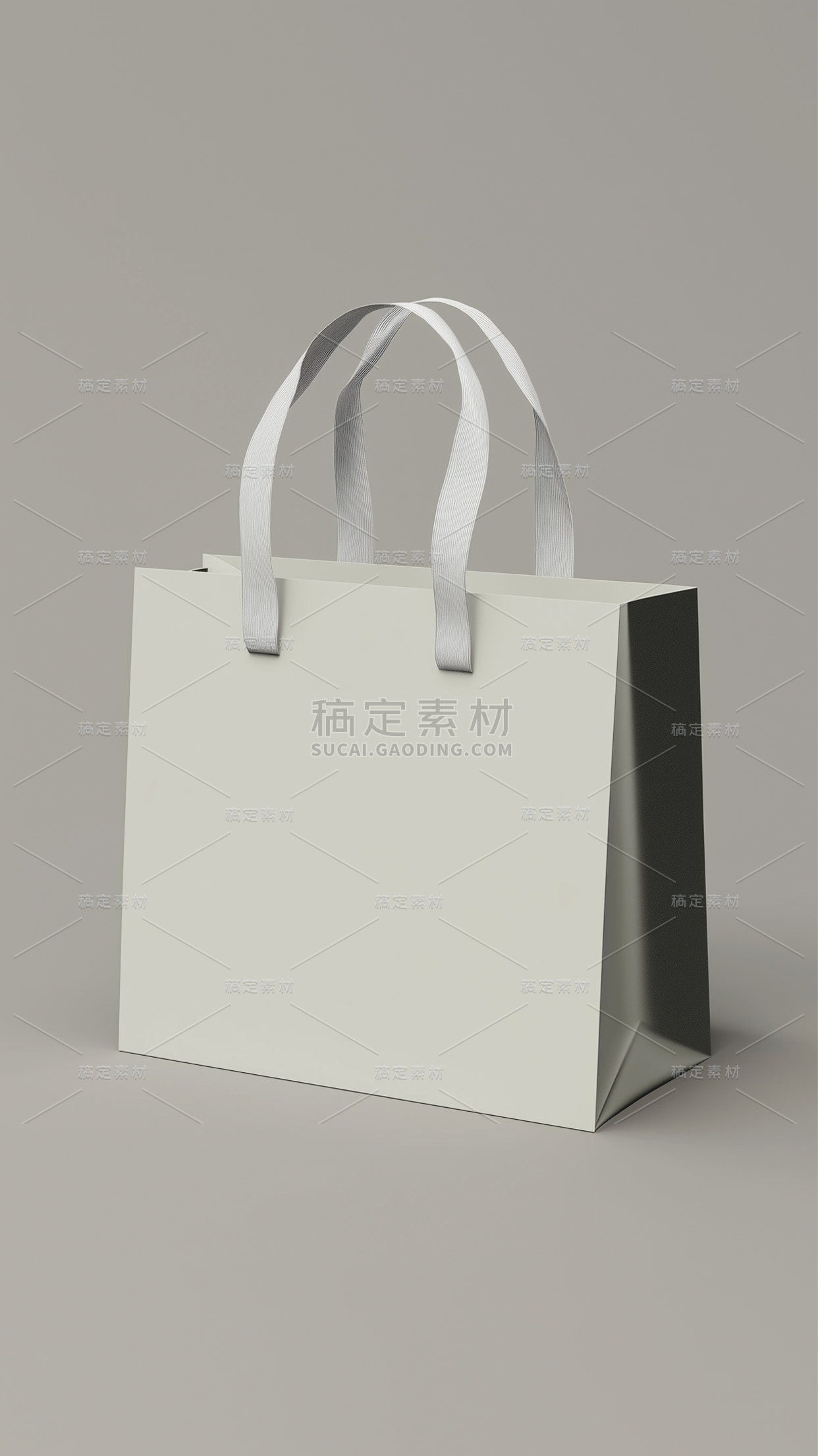 样机系列写实横板纸质手提袋样机