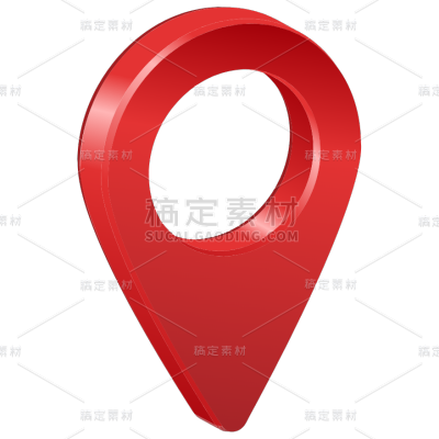 图标系列立体GPS地图定位图标（td）
