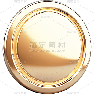 3D金币贴纸