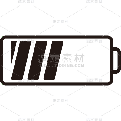 图标系列-通用-充电矢量图标贴纸