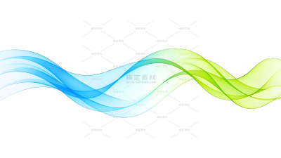 几何系列质感彩色抽象波浪线条（td）