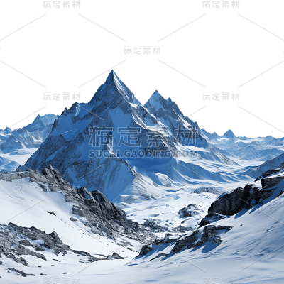写实风山脉静态贴纸