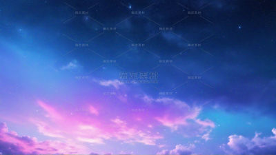 风光通用实景横板晚霞天空背景图片素材