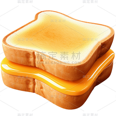 西餐食物贴纸