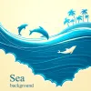海豚logo