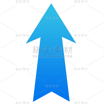 蓝色箭头