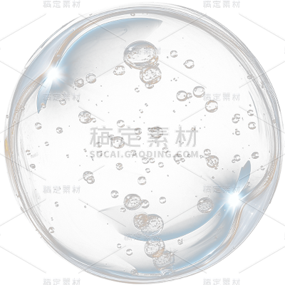透明彩色气泡贴纸