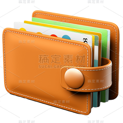 3D钱包系列静态贴纸